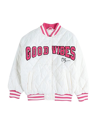 TO BE TOO Bomber Bianco 100% Nylon