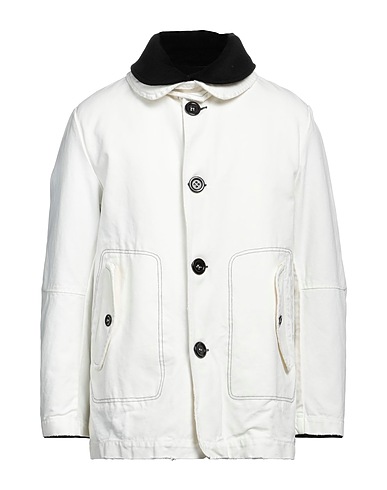 VINTAGE DE LUXE Jacket White 100% Cotton, Nylon