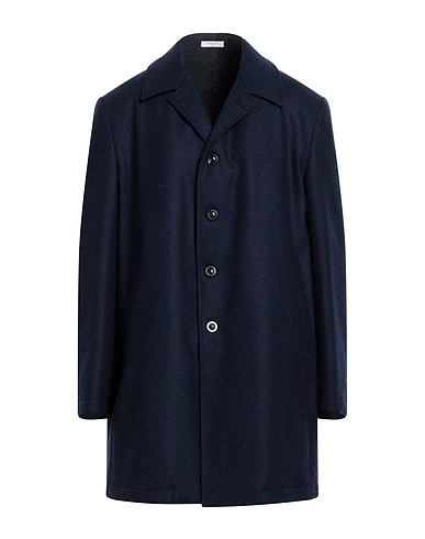 BOGLIOLI Cappotto Blu notte 100% Lana Vergine