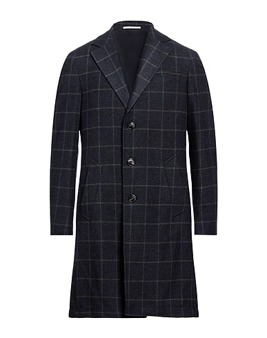 PAL ZILERI Coat Midnight blue 85% Wool, 15% Polyamide