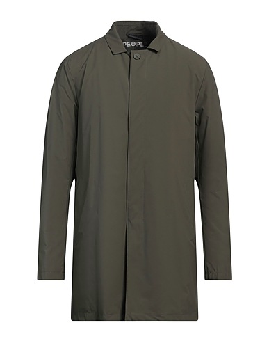PEOPLE OF SHIBUYA Full-length jacket Military green 50% Recycled polyester, 50% Polyester