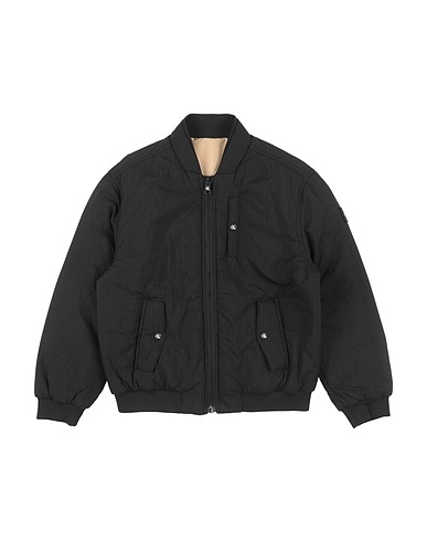CALVIN KLEIN Bomber Nero 100% Poliammide, Poliestere, Elastan