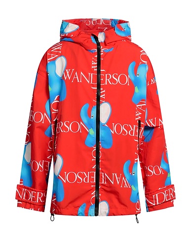 JW ANDERSON Jacket Tomato red 100% Nylon