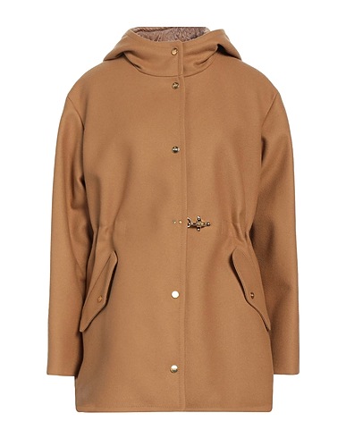 FAY Coat Camel 80% Virgin Wool, 20% Polyamide