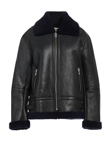 ZADIG&VOLTAIRE Δερμάτινο μπουφάν Μαύρο 100% Δέρμα βοοειδών
