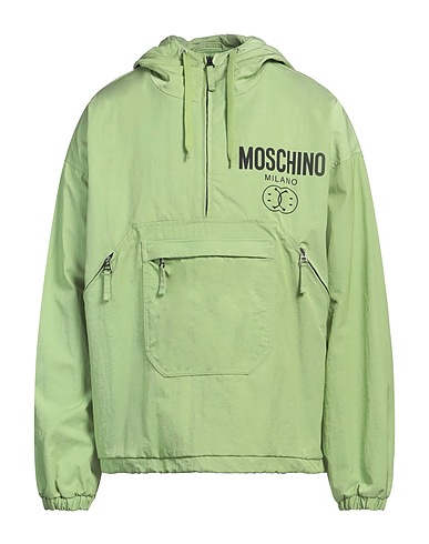 MOSCHINO Giubbotto COUTURE Verde chiaro 100% Poliammide