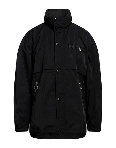 MOSCHINO COATS & JACKETS COUTURE Black 100% Polyamide