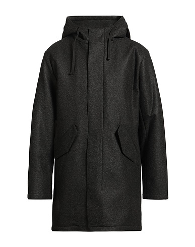 A.P.C. Coat Charcoal 56% Wool, 30% Polyester, 14% Polyamide