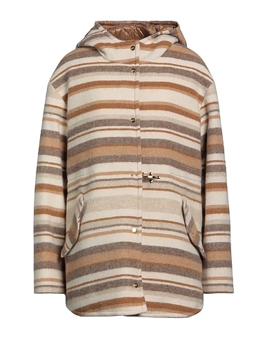 FAY Mantel Beige 68% Wolle, 22% Polyamid, 5% Andere Fasern, 5% Acryl