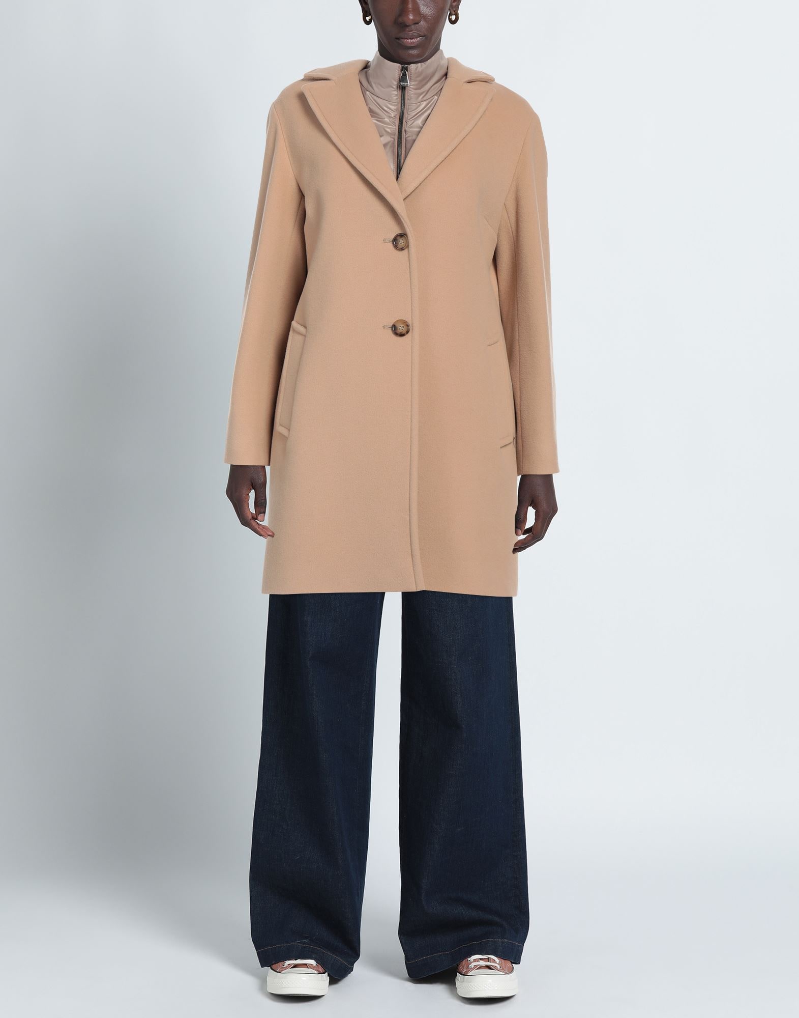 CINZIA ROCCA コート＆ブルゾン | コート ベージュ レディース | YOOX