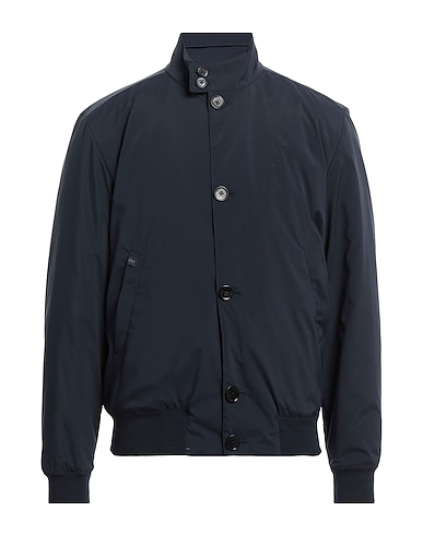 FAY Jackets BLU NOTTE 100% Polyester, Polyamide, Elastane