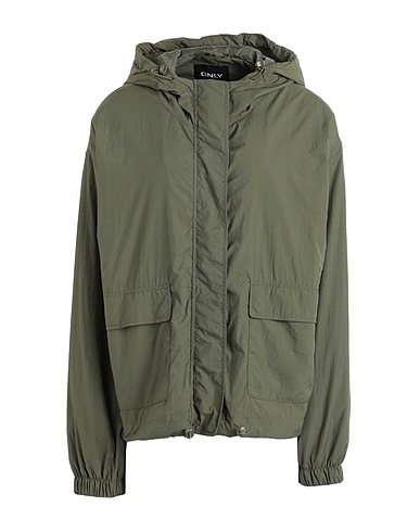 ONLY Giubbotto Verde militare 100% Nylon
