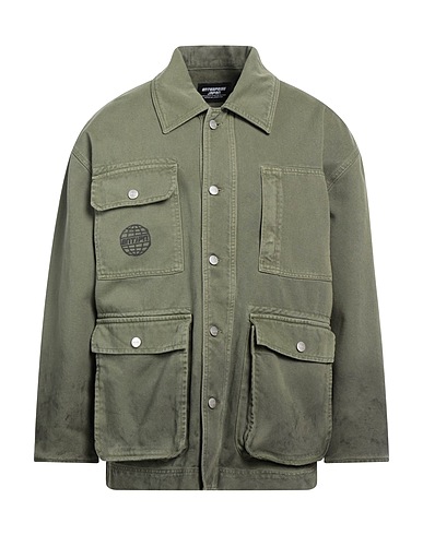 ENTERPRISE JAPAN Jacket Military green 100% Cotton