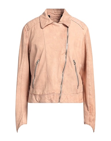 MASTERPELLE Biker jacket Blush 100% Soft Leather