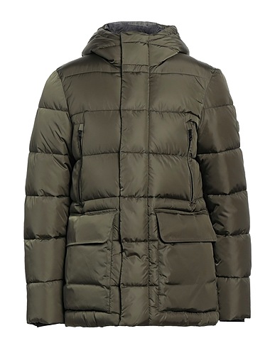 SAVE THE DUCK Piumino Verde militare 100% Nylon
