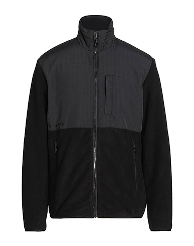 JACK & JONES Μπουφάν Μαύρο 100% Πολυεστέρας, Πολυαμίδη