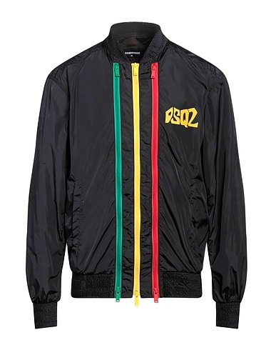 DSQUARED2 Giubbotto Nero 100% Poliammide, Elastan