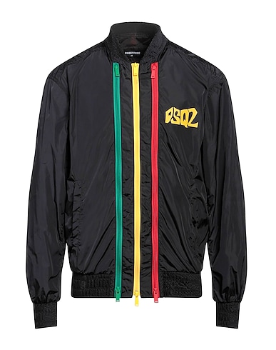 DSQUARED2 Куртка NERO 100% Полиамид, Эластан