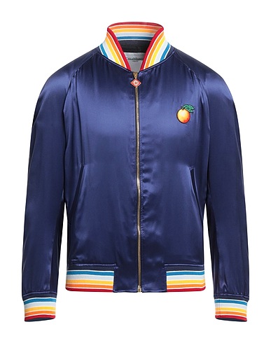 CASABLANCA Bomber Midnight blue 100% Silk