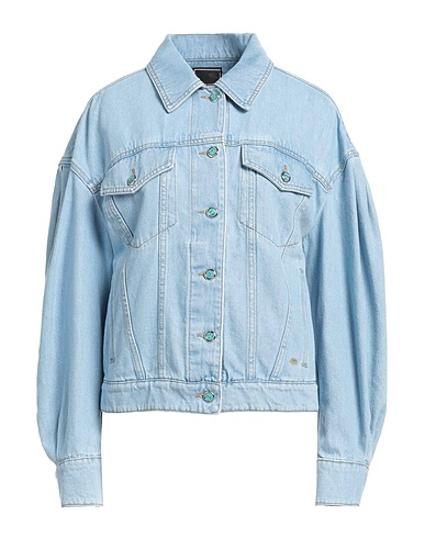 JACOB COHЁN Denim jacket Blue 100% Cotton