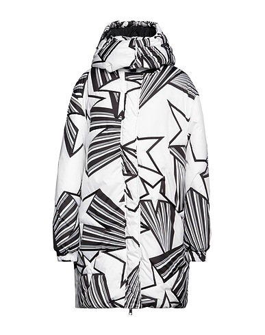 MSGM Shell jacket White 100% Polyester
