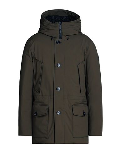 WOOLRICH Shell  jacket ARCTIC STRETCH DOWN PARKA
 Military green 84% Polyamide, 16% Elastane