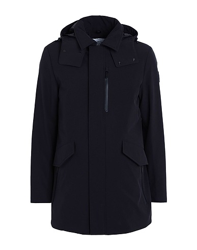 WOOLRICH Shell jacket BARROW MAC SOFT SHELL COAT
 Black 94% Polyester, 6% Elastane
