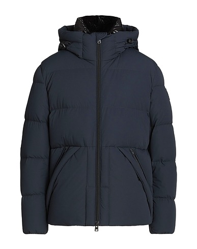WOOLRICH Shell jacket SIERRA SUPREME DOWN JACKET 
 Navy blue 86% Polyamide, 14% Elastane