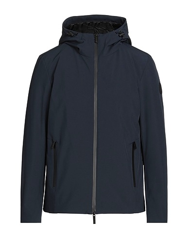 WOOLRICH Piumino PACIFIC SOFT SHELL JACKET
 Blu navy 94% Poliestere, 6% Elastan
