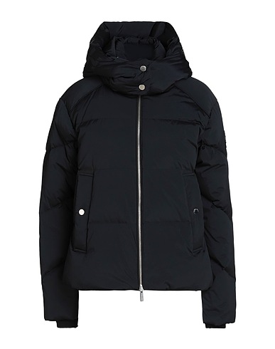 WOOLRICH Steppjacke ALSEA SHORT DOWN PUFFER JACKET
 Schwarz 91% Polyamid, 9% Elastan