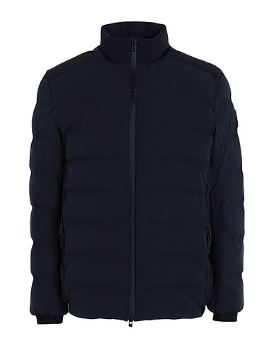 WOOLRICH Steppjacke BERING STRETCH JACKET 
 Schwarz 86% Polyamid, 14% Elastan