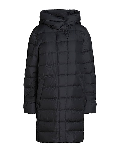 WOOLRICH Shell jacket ELLIS LIGHT DOWN HOODED PARKA 
 Black 100% Polyester