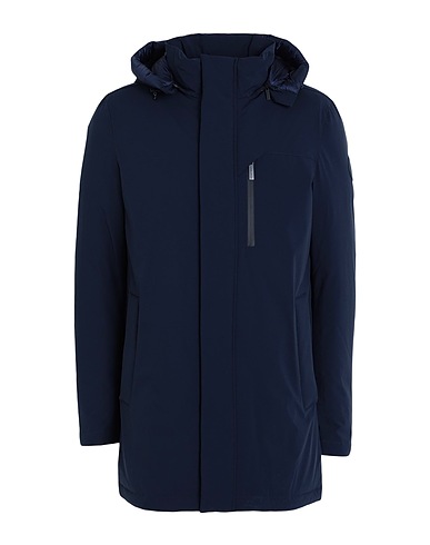 WOOLRICH Steppjacke MOUNTAIN STRETCH DOWN PARKA
 Marineblau 84% Polyamid, 16% Elastan