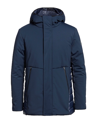 EA7 Shell jacket Navy blue 78% Polyamide, 22% Elastane