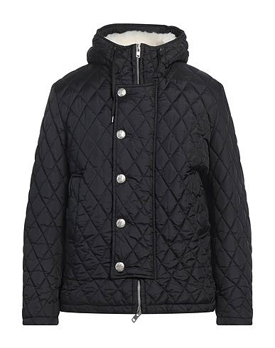 GREY DANIELE ALESSANDRINI Shell  jacket Black 100% Polyamide