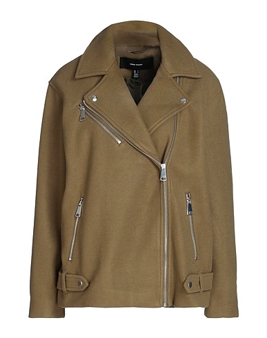VERO MODA Abrigo Verde militar 100% Poliéster