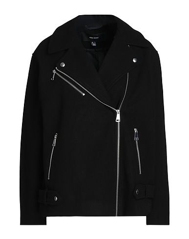 VERO MODA Mantel Schwarz 100% Polyester