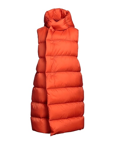 RICK OWENS Shell jacket Orange 100% Polyamide