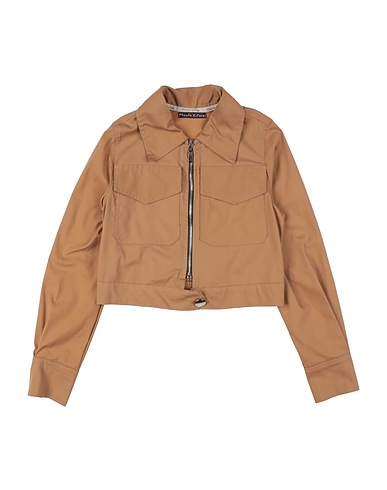 MANILA GRACE Jacket Camel 63% Cotton, 32% Polyamide, 5% Elastane