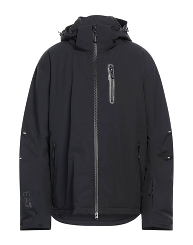 EA7 Jacket Charcoal 100% Polyester, Polyamide, Elastane