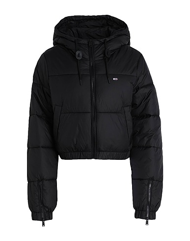 TOMMY JEANS Piumino Nero 100% Poliammide