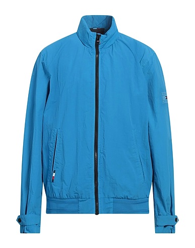 TOMMY HILFIGER Jacket Azure 74% Polyamide, 26% Cotton, Elastane