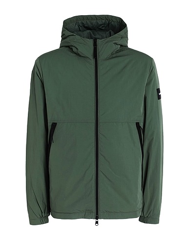 CALVIN KLEIN Giubbotto Verde militare 100% Poliammide riciclato