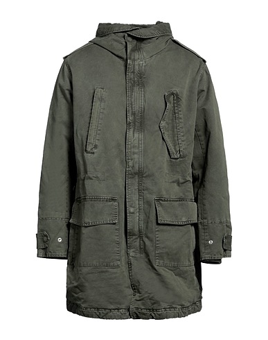 ZADIG&VOLTAIRE Parka Verde militare 100% Cotone