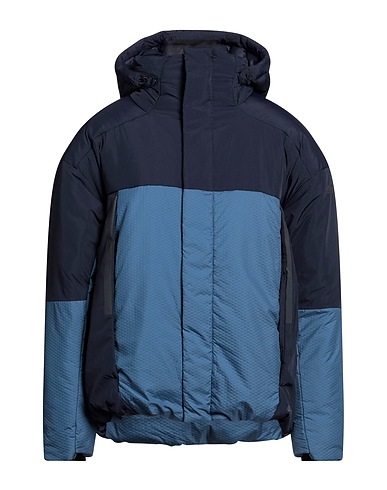 ADIDAS Shell jacket Navy blue 100% Recycled polyamide, Recycled polyester