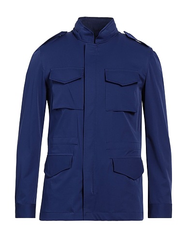 BARBA Napoli Jacket Blue 92% Nylon, 8% Elastane