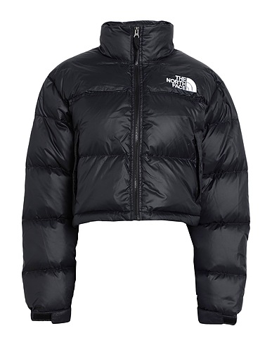 THE NORTH FACE W NUPTSE SHORT JKT | Black Women‘s Shell Jacket | YOOX