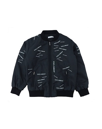 DOLCE&GABBANA Bomberjacke Schwarz 100% Polyester