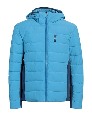 COLMAR Piumino Azzurro 100% Poliestere, Elastan