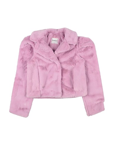 PINKO UP Teddy Coat Lilac 100% Polyester